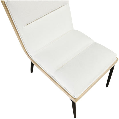 Viceroy Cream Fabric Upholstered Dining Chair, Set of 2