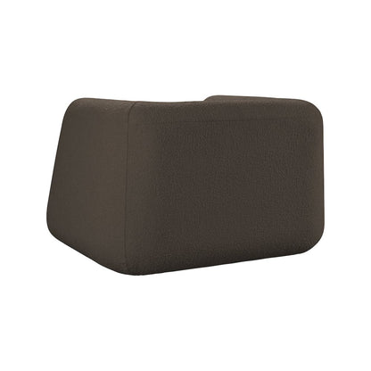 Abbington Brown Boucle Fabric Chair