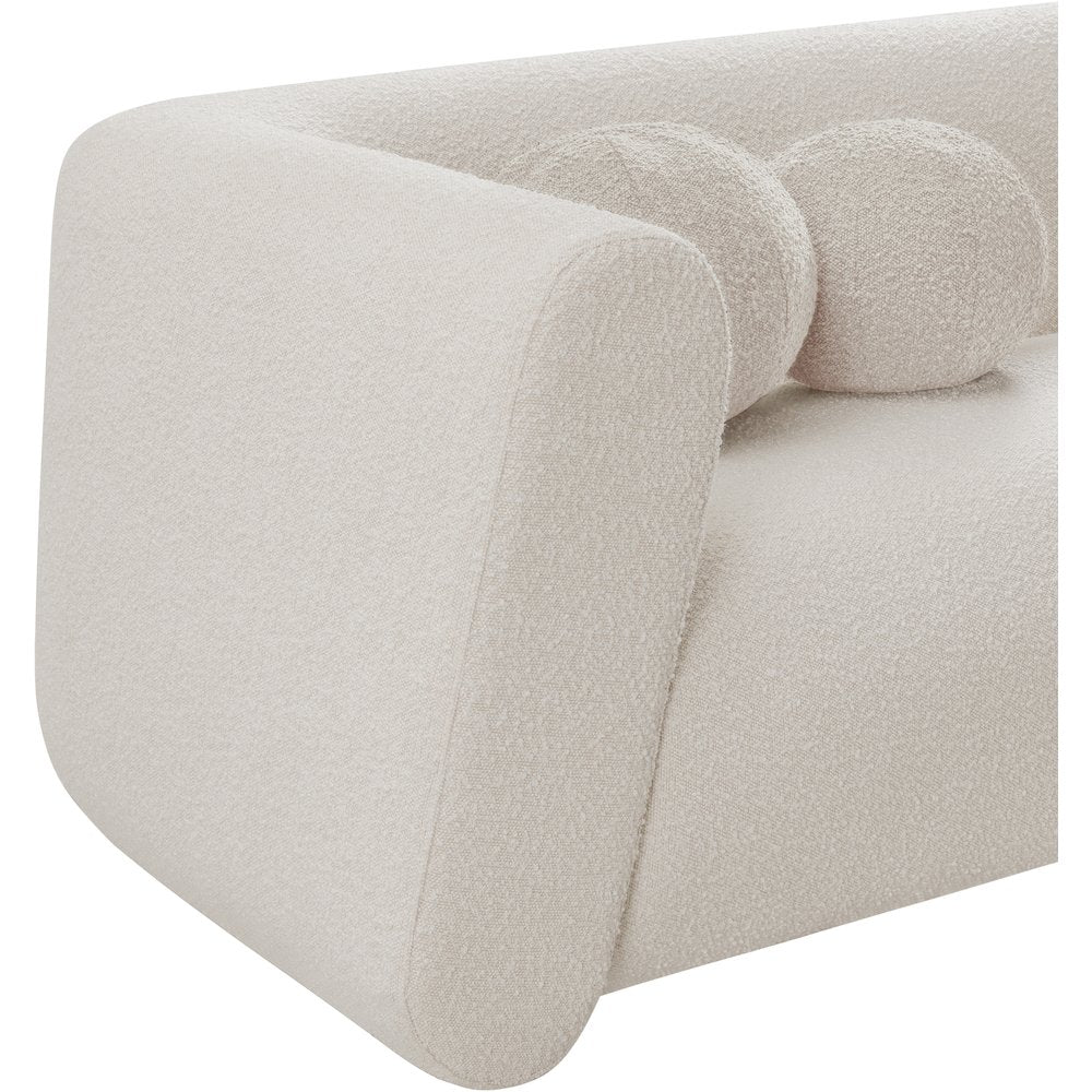 Abbington Cream Boucle Fabric Chair