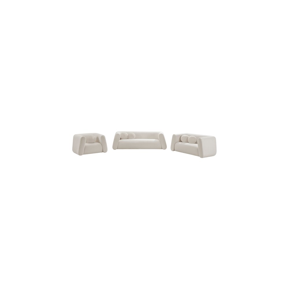 Abbington Cream Boucle Fabric Chair