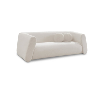 Abbington Cream Boucle Fabric Sofa