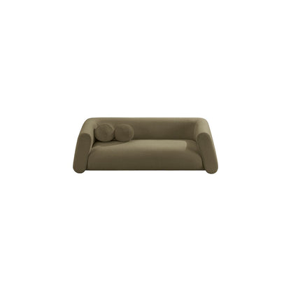 Abbington Olive Boucle Fabric Sofa