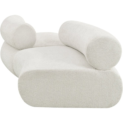 Bale Cream Chenille Fabric Modular Sofa