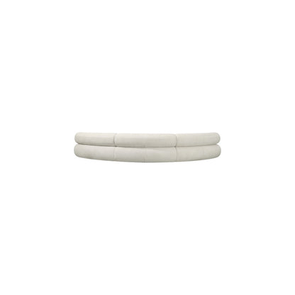 Bale Cream Chenille Fabric Modular Sofa