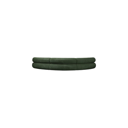 Bale Green Chenille Fabric Modular Sofa
