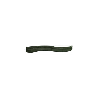 Bale Green Chenille Fabric Modular Sofa
