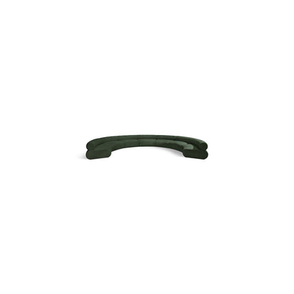 Bale Green Chenille Fabric Modular Sofa
