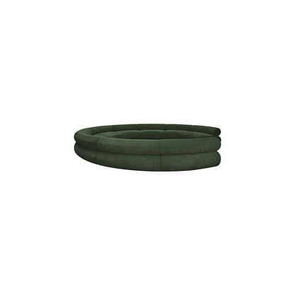 Bale Green Chenille Fabric Modular Sofa