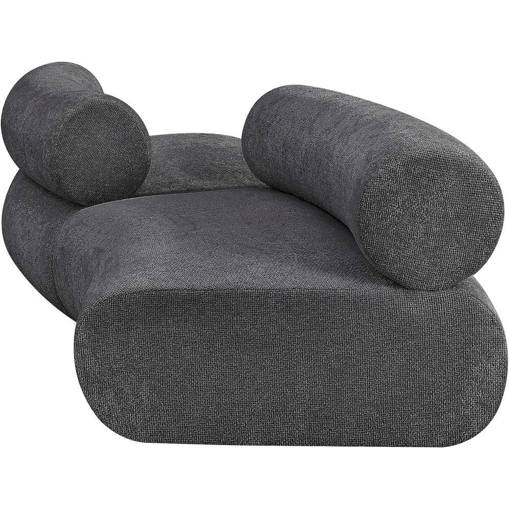 Bale Grey Chenille Fabric Modular Sofa