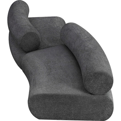 Bale Grey Chenille Fabric Modular Sofa