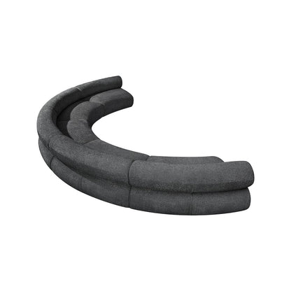 Bale Grey Chenille Fabric Modular Sofa