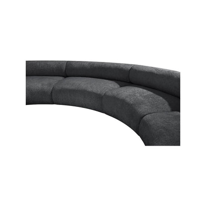 Bale Grey Chenille Fabric Modular Sofa