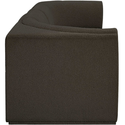 Ollie Brown Boucle Fabric Modular Sofa
