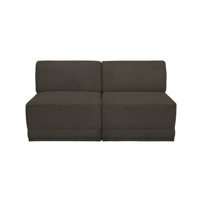 Ollie Brown Boucle Fabric Modular Sofa