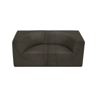 Ollie Brown Boucle Fabric Modular Sofa