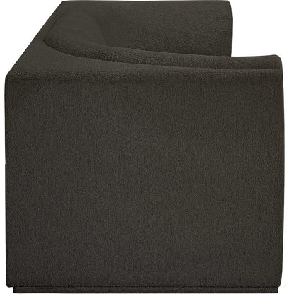 Ollie Brown Boucle Fabric Modular Sofa