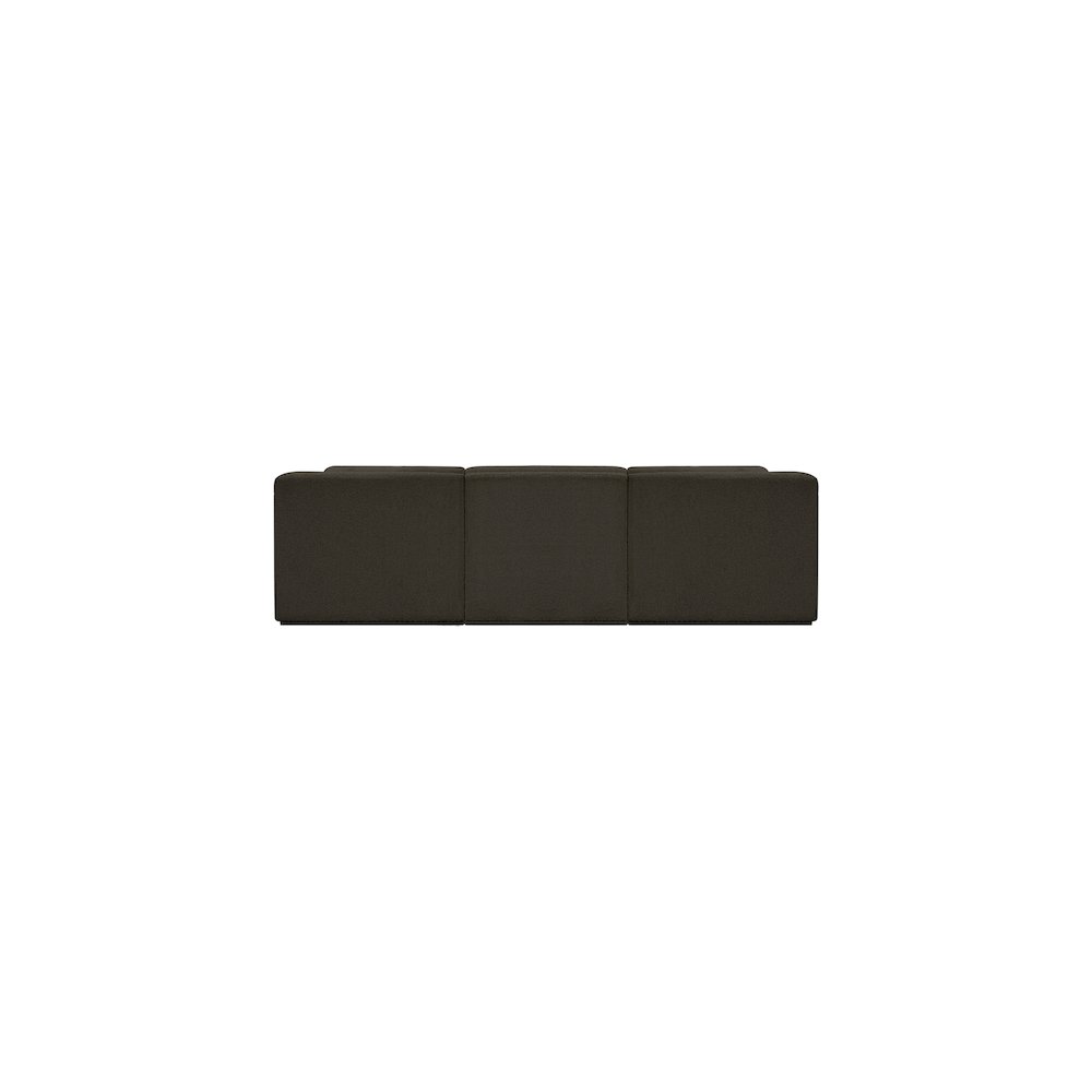 Ollie Brown Boucle Fabric Modular Sectional