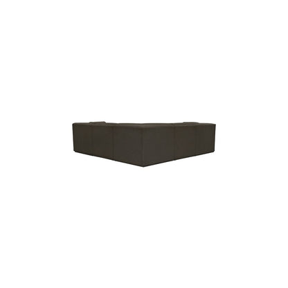 Ollie Brown Boucle Fabric Modular Sectional