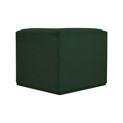 Ollie Green Boucle Fabric Corner