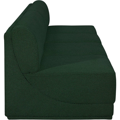 Ollie Green Boucle Fabric Modular Sofa