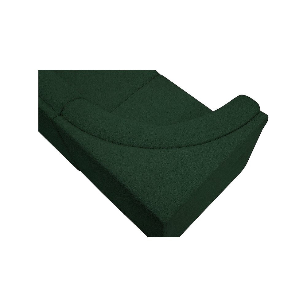 Ollie Green Boucle Fabric Modular Sofa