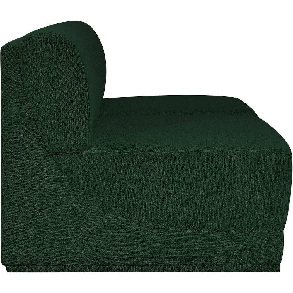 Ollie Green Boucle Fabric Modular Sofa