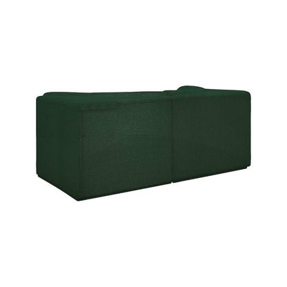 Ollie Green Boucle Fabric Modular Sofa