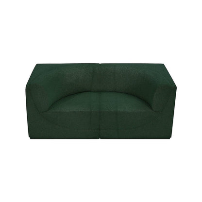 Ollie Green Boucle Fabric Modular Sofa