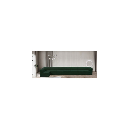 Ollie Green Boucle Fabric Modular Sectional