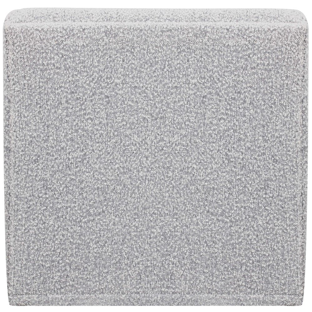 Ollie Grey Boucle Fabric Armless