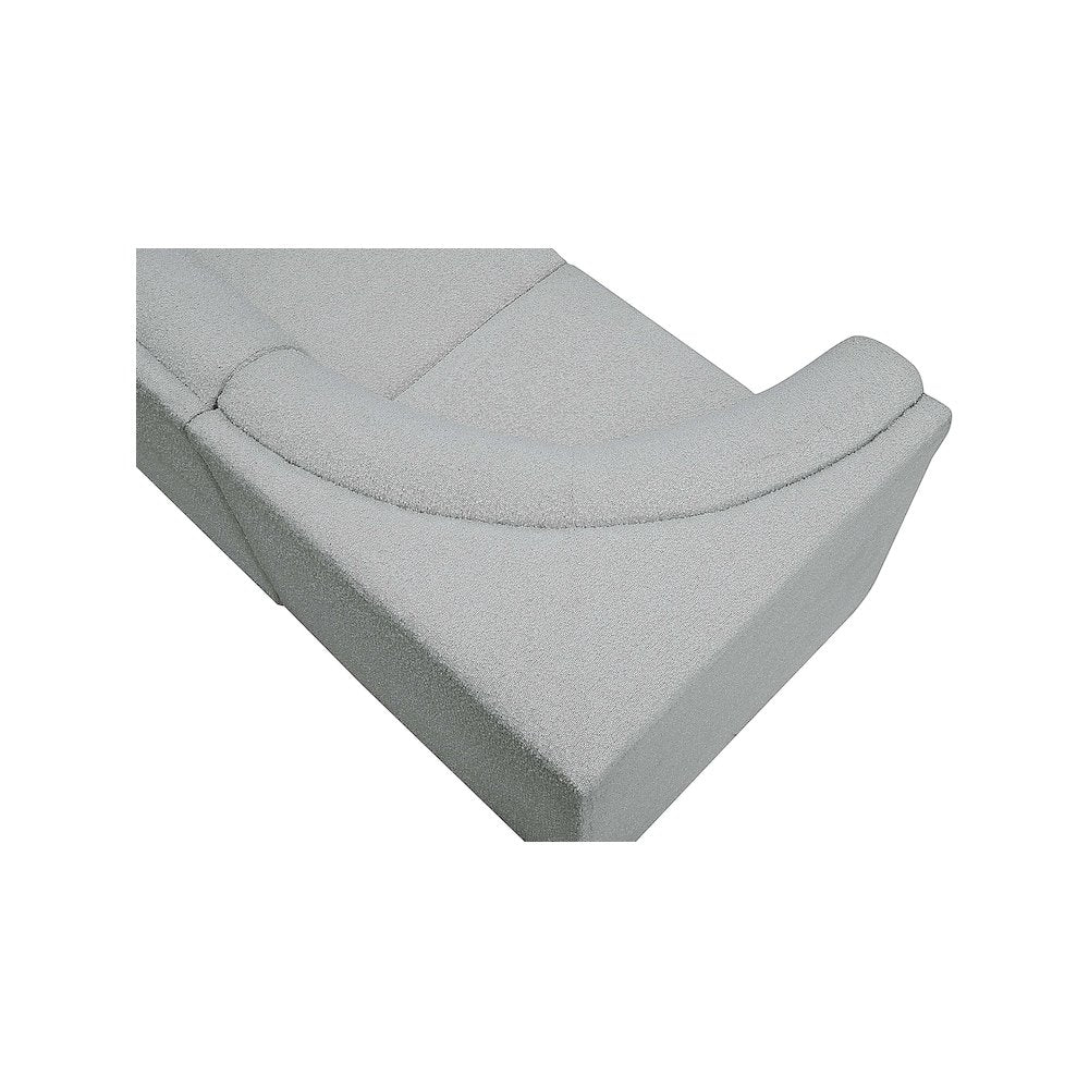 Ollie Grey Boucle Fabric Modular Sofa