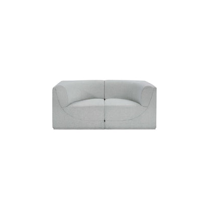 Ollie Grey Boucle Fabric Modular Sofa