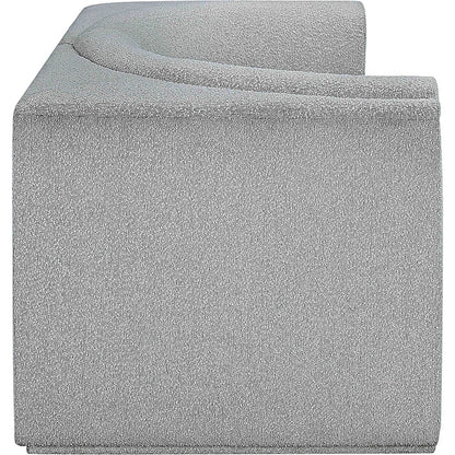 Ollie Grey Boucle Fabric Modular Sofa