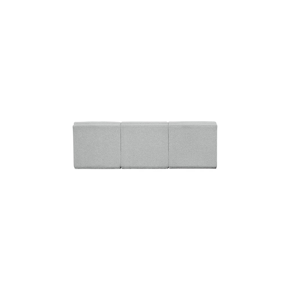 Ollie Grey Boucle Fabric Modular Sofa