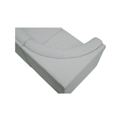 Ollie Grey Boucle Fabric Modular Sofa