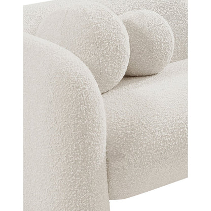Emory Cream Boucle Fabric Chair