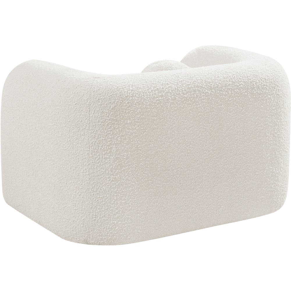 Emory Cream Boucle Fabric Chair