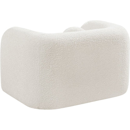 Emory Cream Boucle Fabric Chair