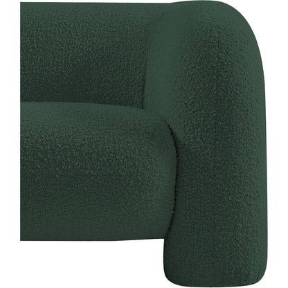 Emory Green Boucle Fabric Chair