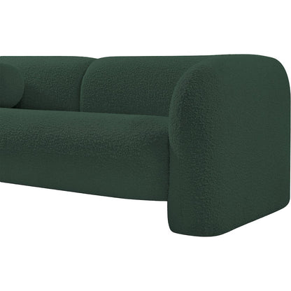 Emory Green Boucle Fabric Sofa