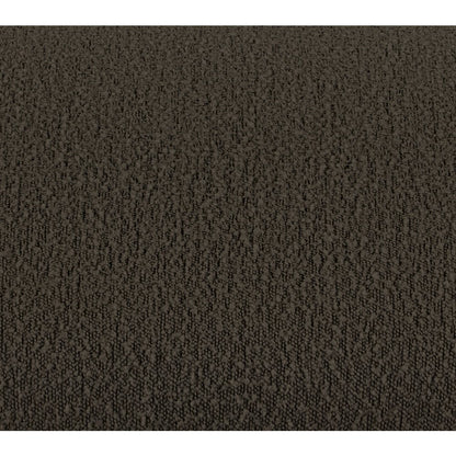 Venti Brown Boucle Fabric Loveseat