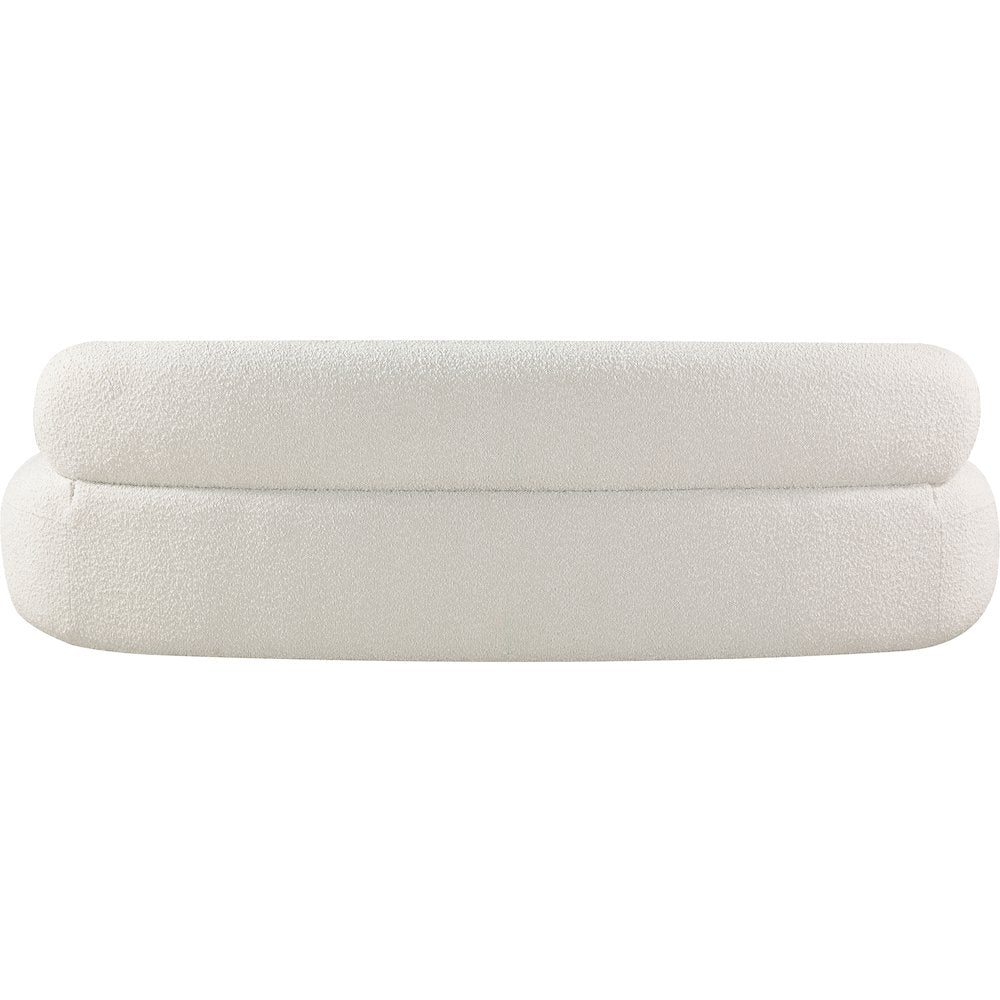 Venti Cream Boucle Fabric Sofa