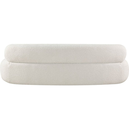 Venti Cream Boucle Fabric Sofa