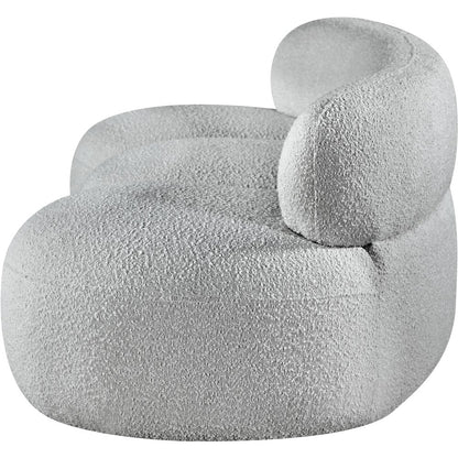 Venti Grey Boucle Fabric Sofa