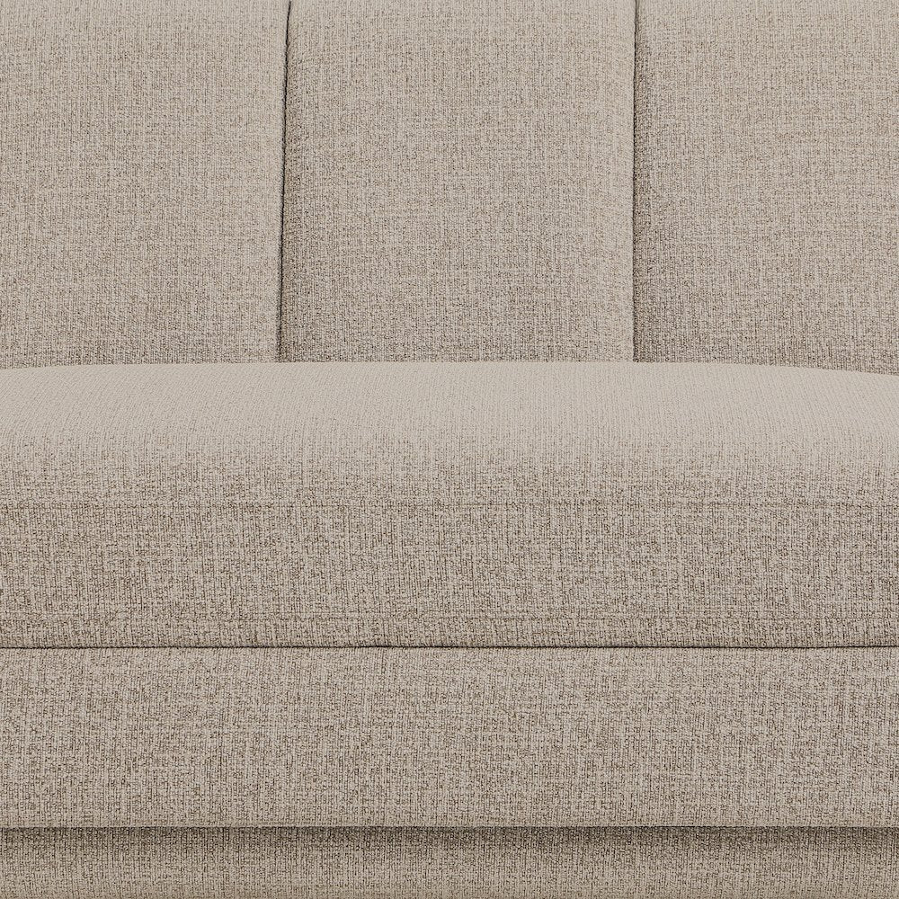 Modari Beige Fabric Upholstered 8pc. Modular Sectional
