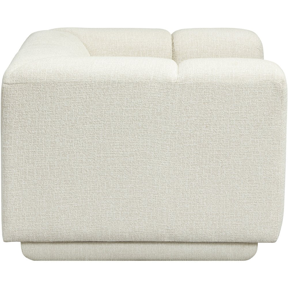 Modari Cream Fabric Upholstered Chair