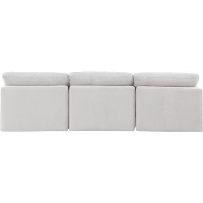 Indulge Cream Velvet Modular Sofa