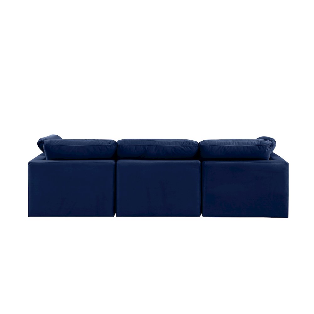 Indulge Navy Velvet Modular Sofa