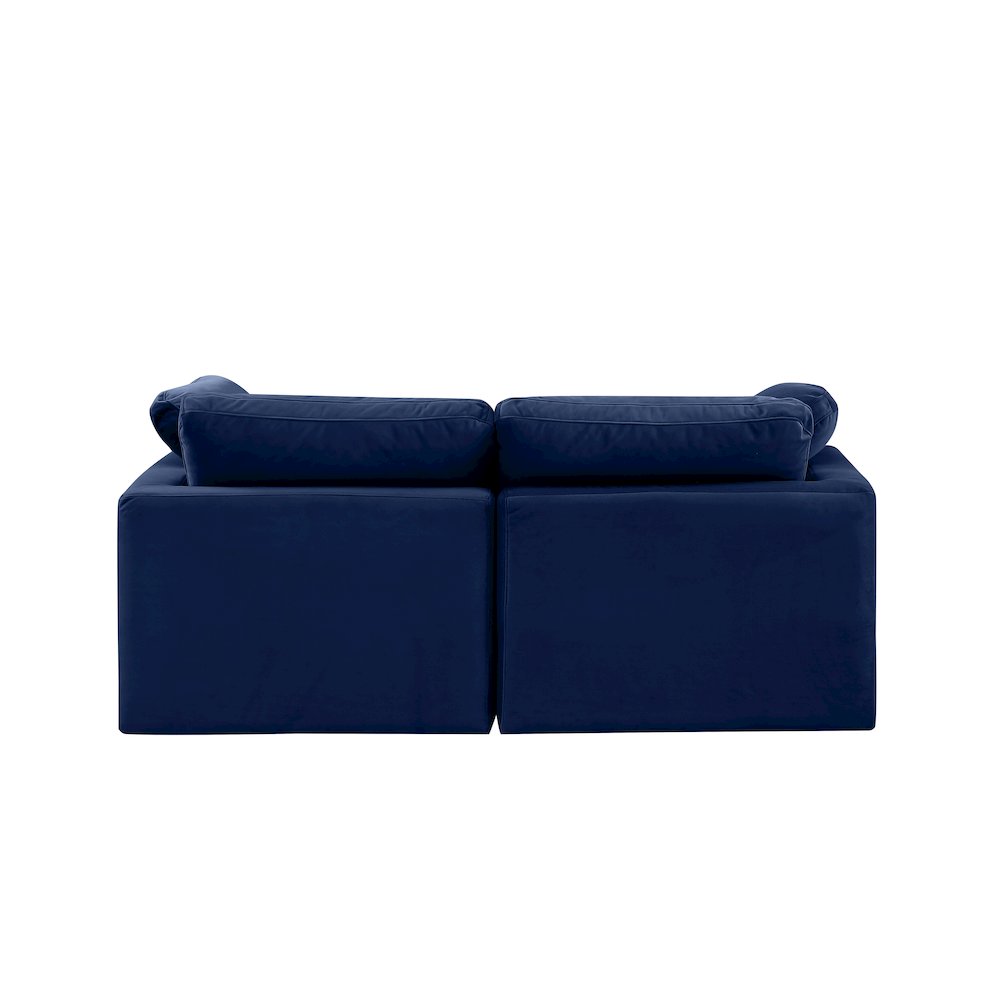 Indulge Navy Velvet Modular Sofa