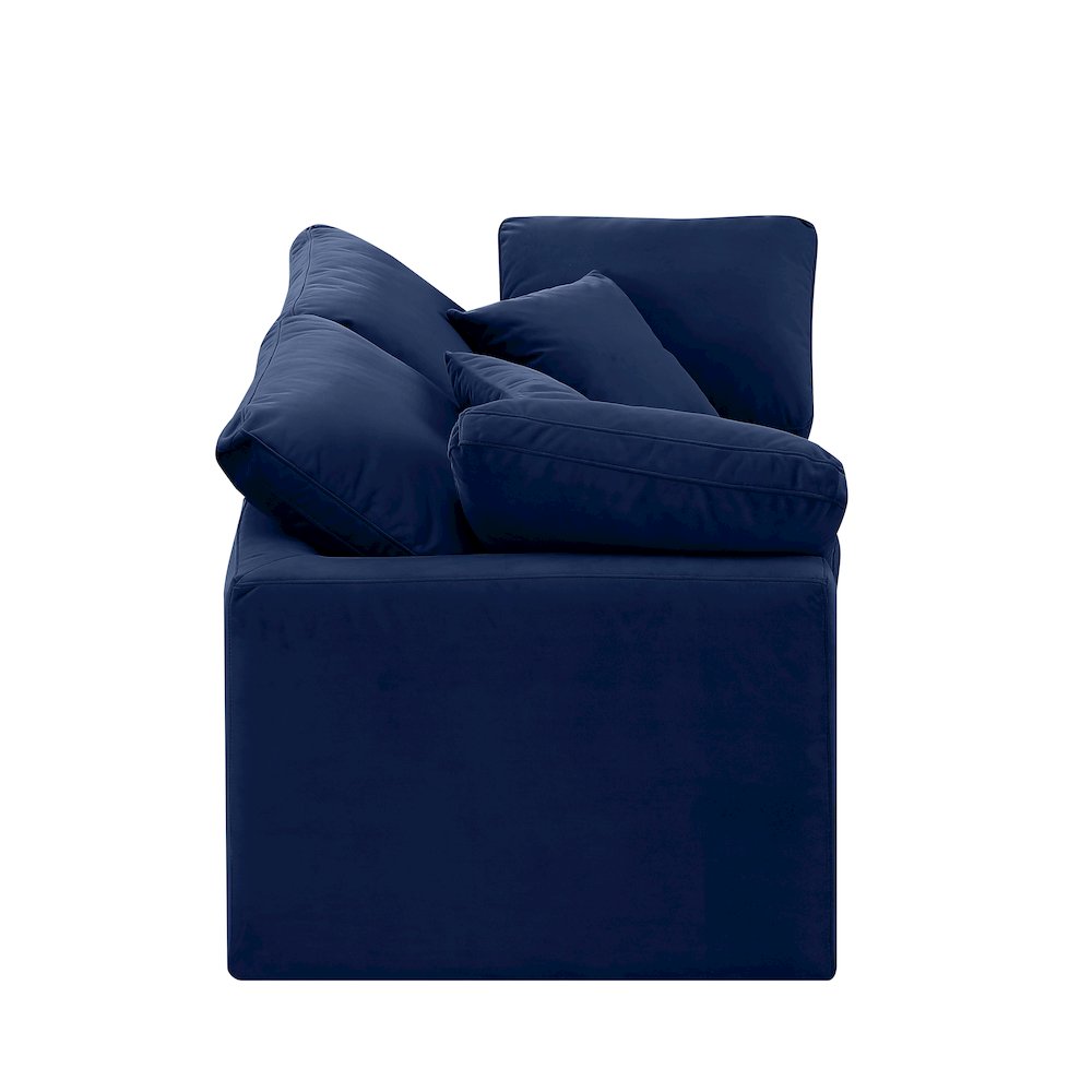 Indulge Navy Velvet Modular Sofa